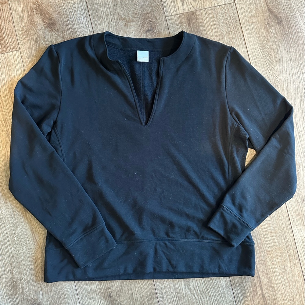 Lole Black v neck Sweatshirt